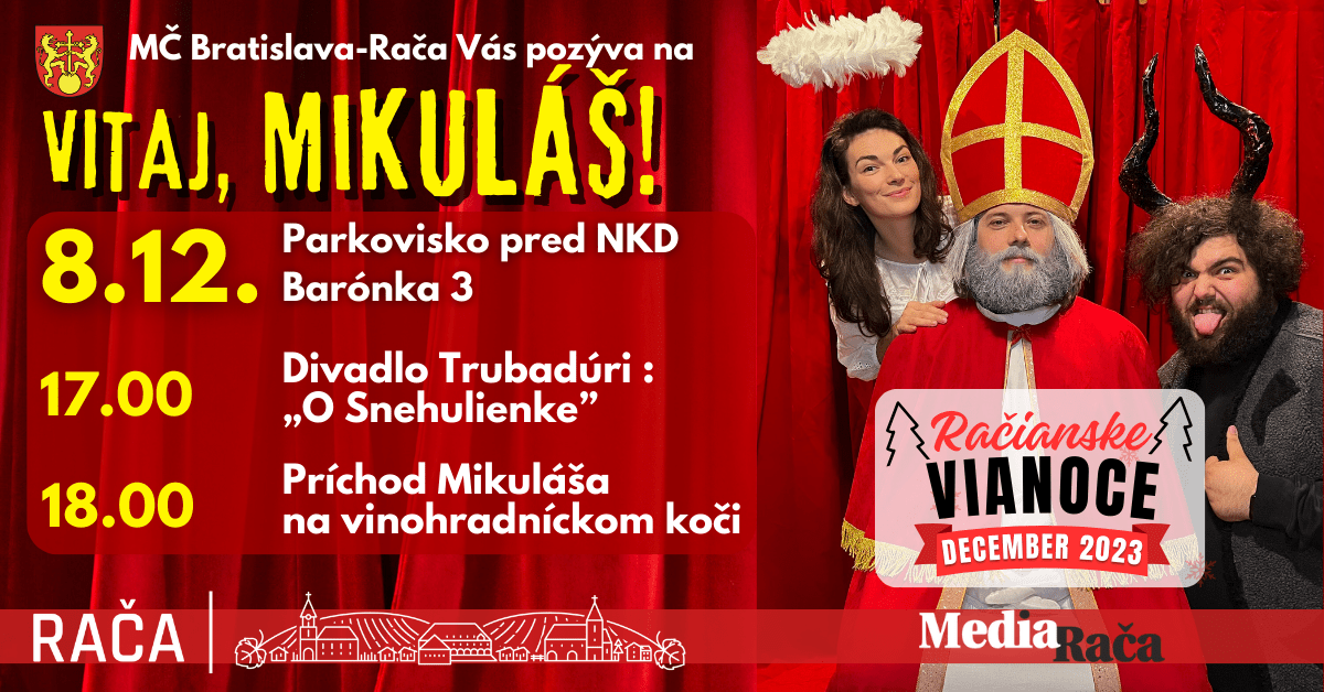 MIKULÁŠSKY TÝŽDEŇ 2023 v MČ Bratislava-Rača