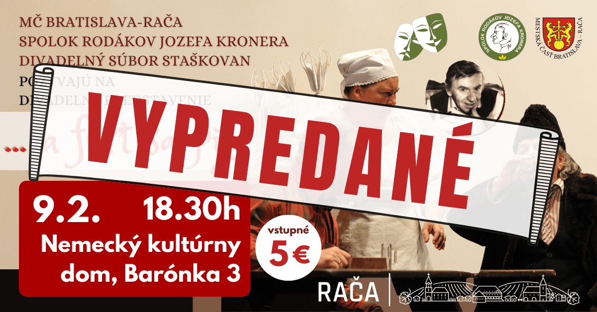 Divadelné predstavenie k 100. výročiu narodenia Jozefa Kronera