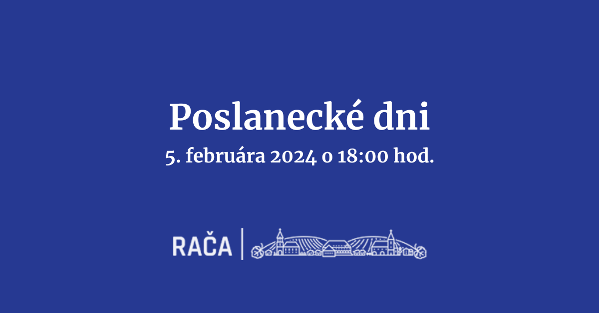 Stretnutia s poslancami MZ sa uskutočnia 5. februára