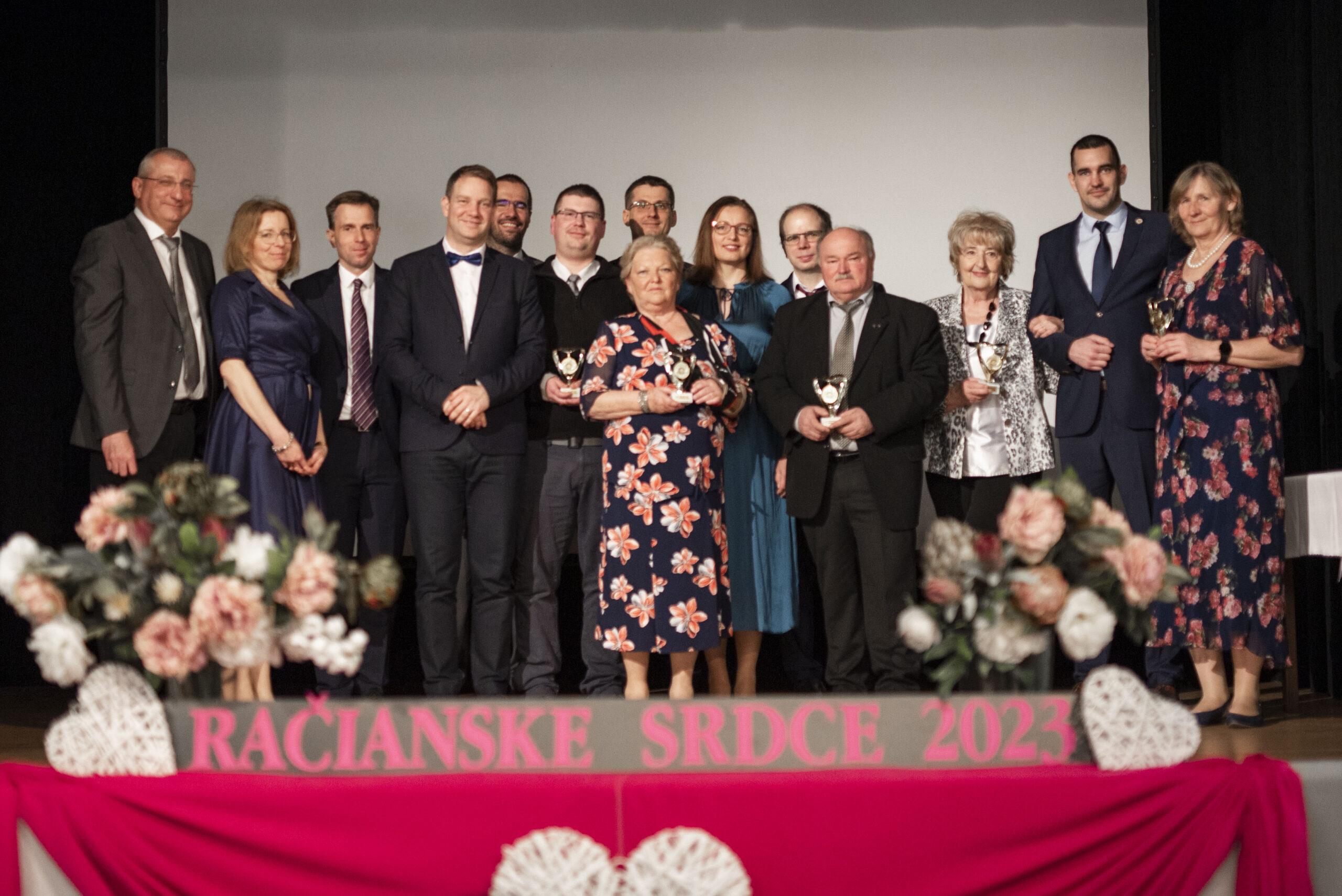 Račianske srdce 2023: Pozrite si, kto získal ocenenie
