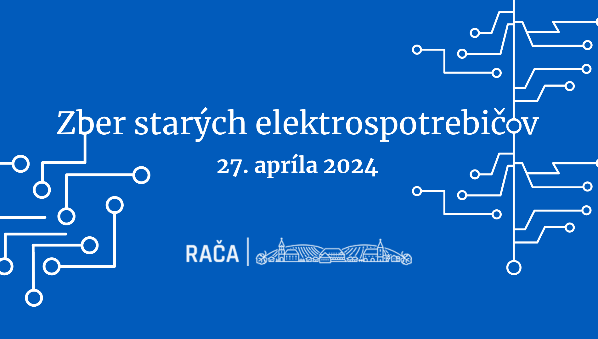 Zber starých spotrebičov: Poznačte si sobotu 27. apríla