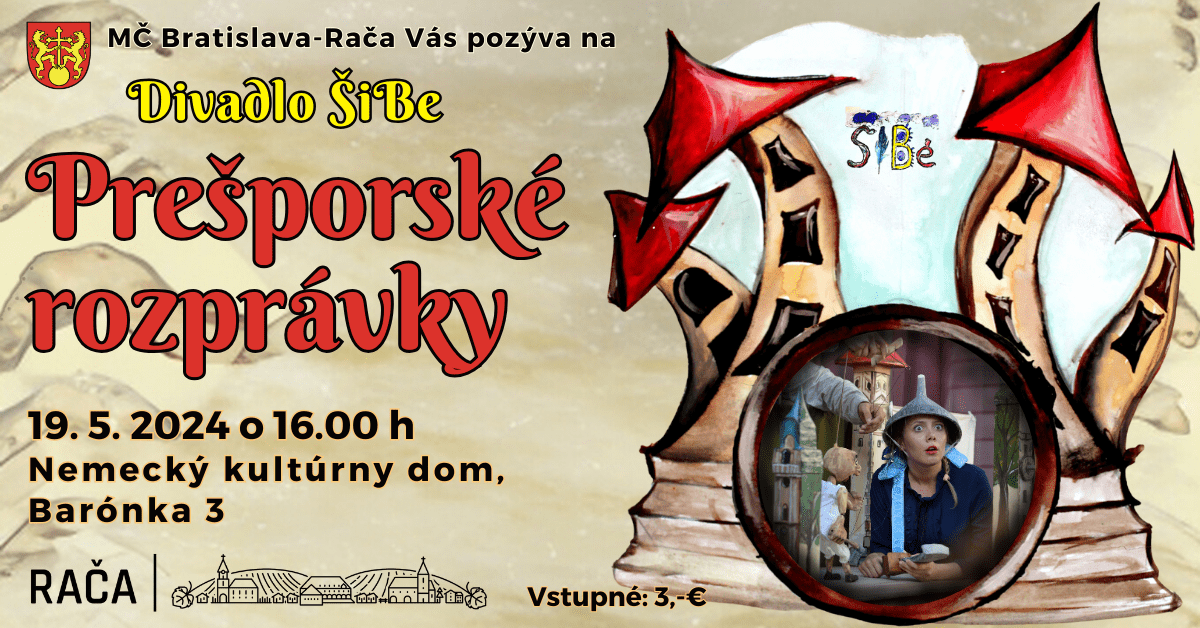 Tajomné „Prešporské rozprávky“ s divadlom ŠiBe