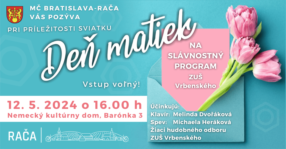 DEŇ MATIEK – slávnostný program ZUŠ Vrbenského