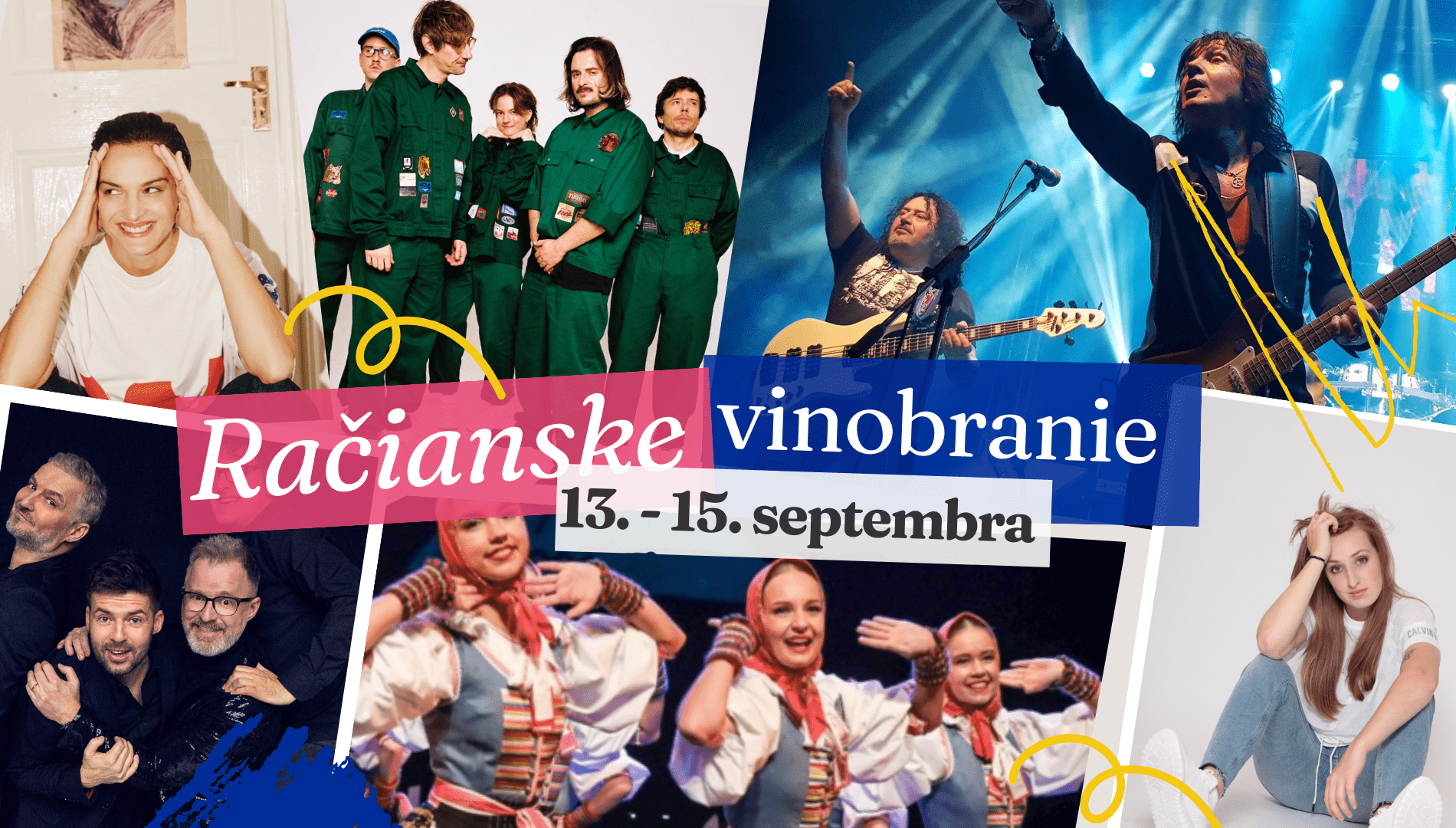 Vinobranie 2024: Tublatanka, Billy Barman, Hex, SĽUK, Jana Kirschner a mnohí ďalší