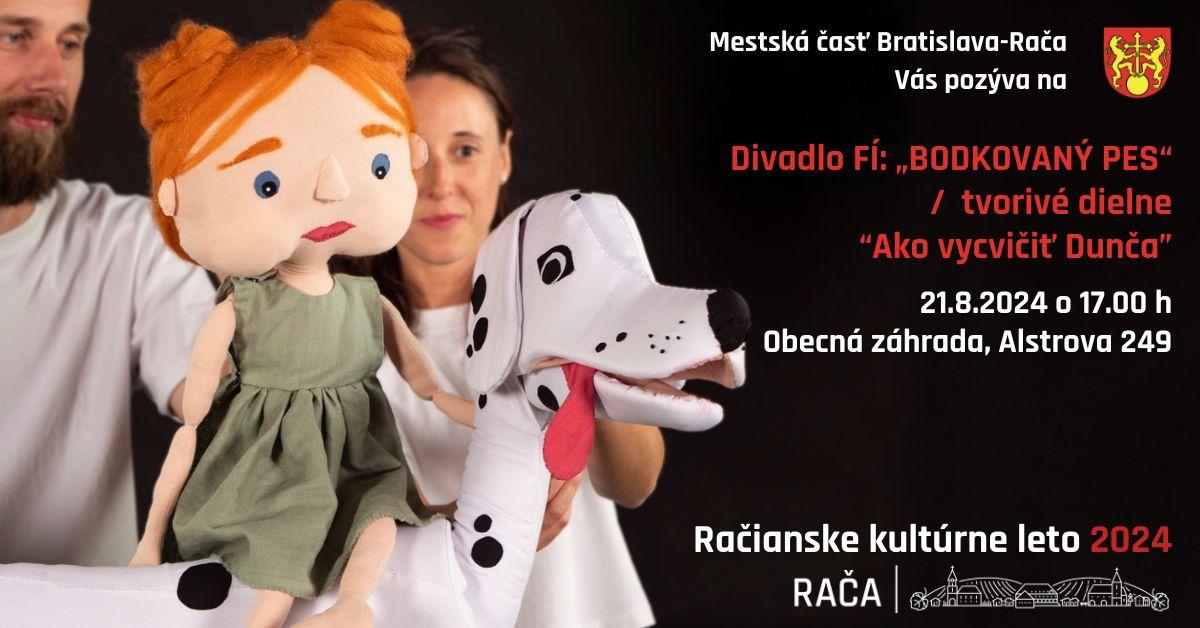 Divadlo FÍ: Bodkovaný pes v Obecnej záhrade
