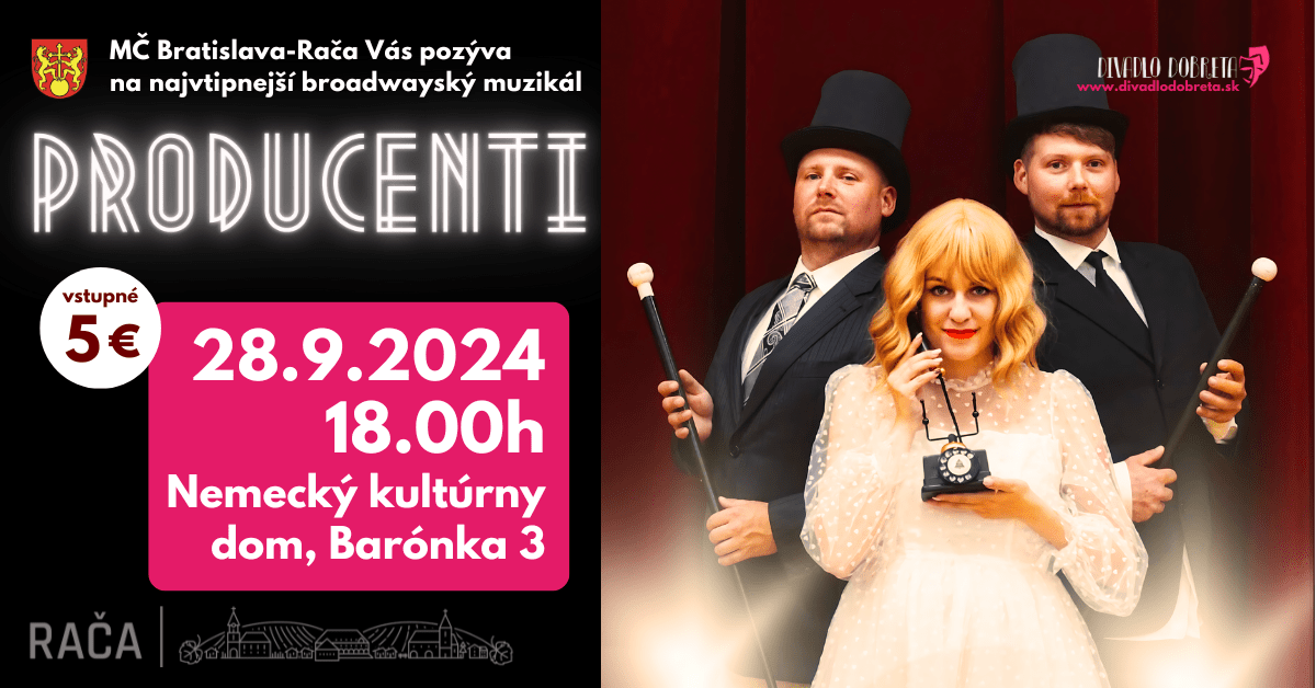 Muzikál amerického autora Mela Brooksa v Rači