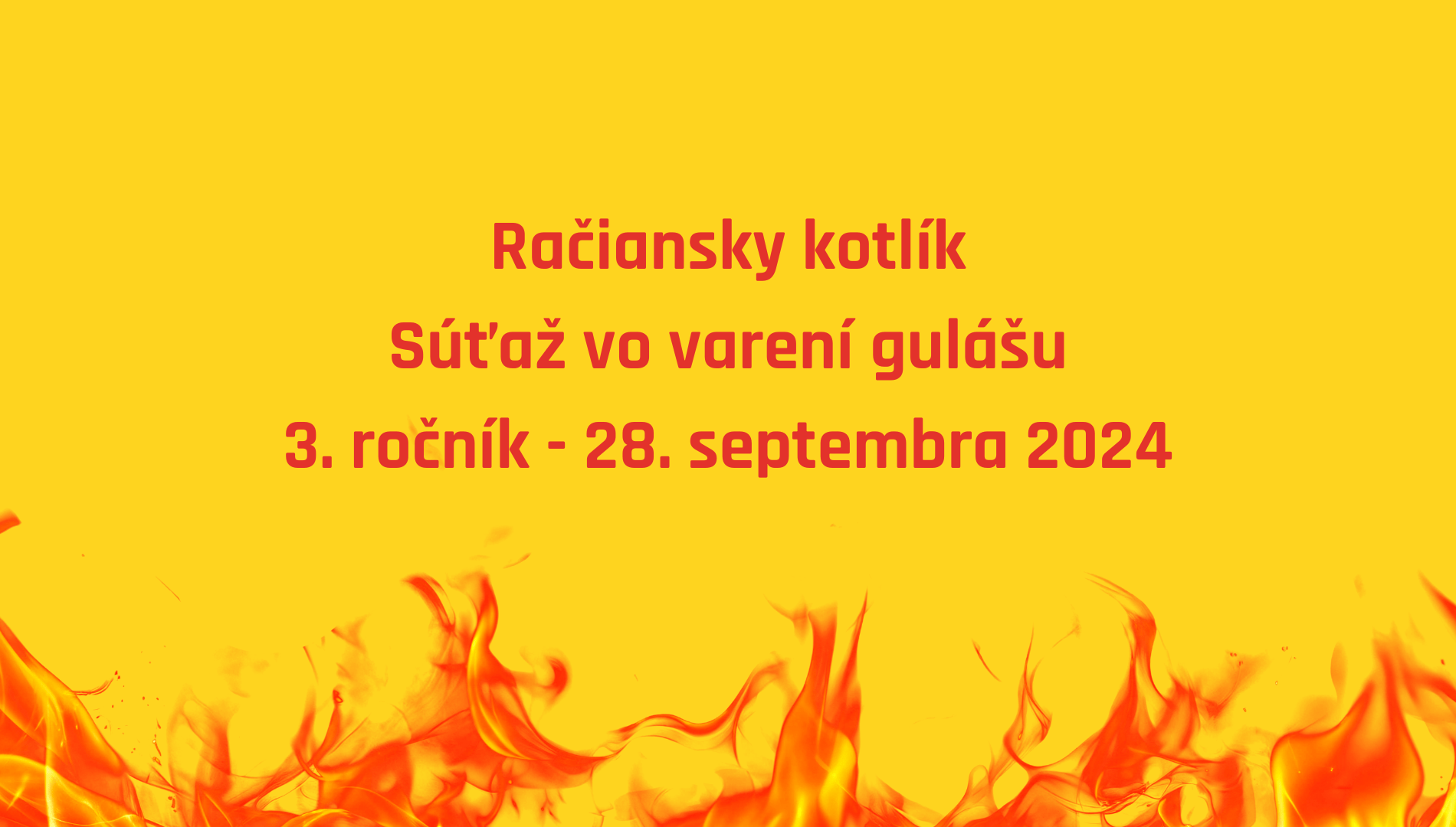 Račiansky kotlík – súťaž vo varení gulášu