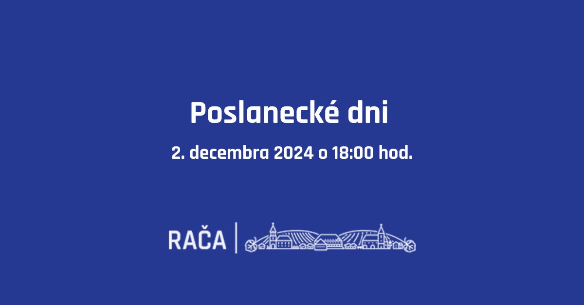 Stretnutie s poslancami sa bude konať 2. 12.
