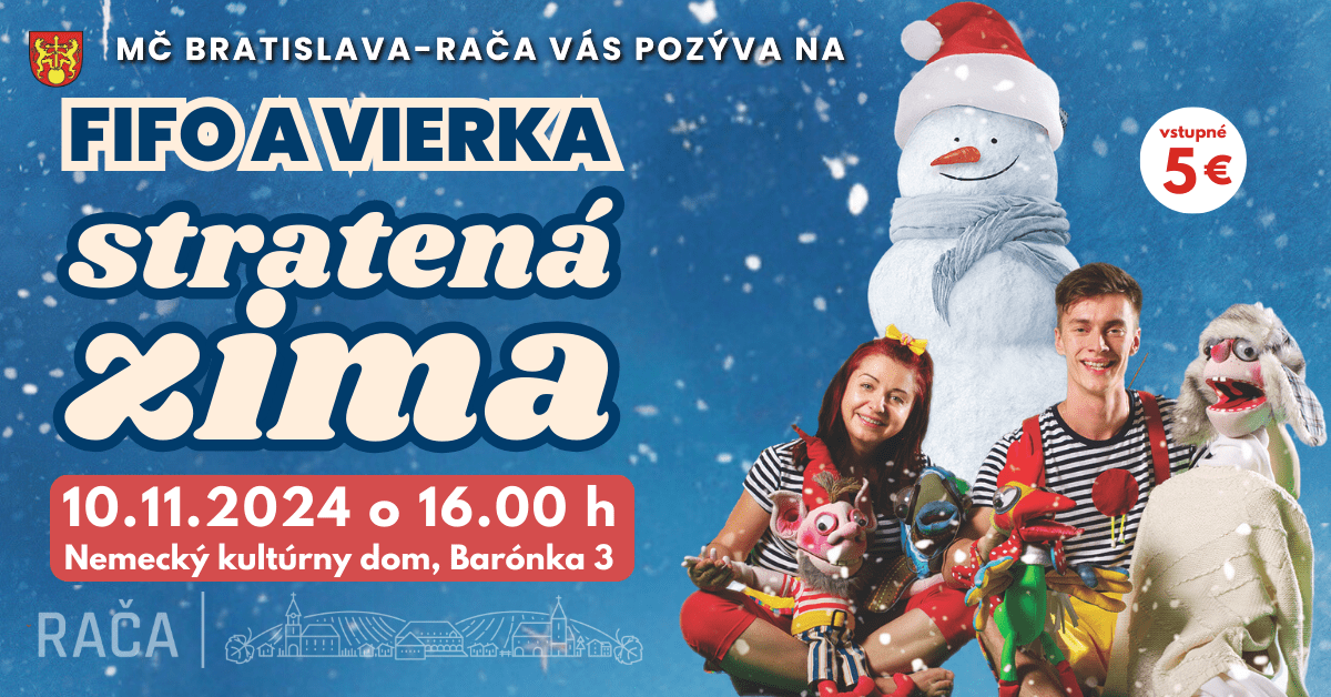 Fifo a Vierka budú hľadať stratenú zimu