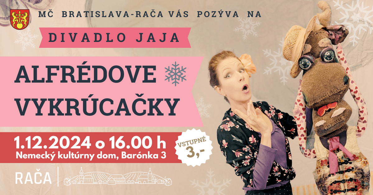 Vianočné bábkové predstavenie divadla Jaja