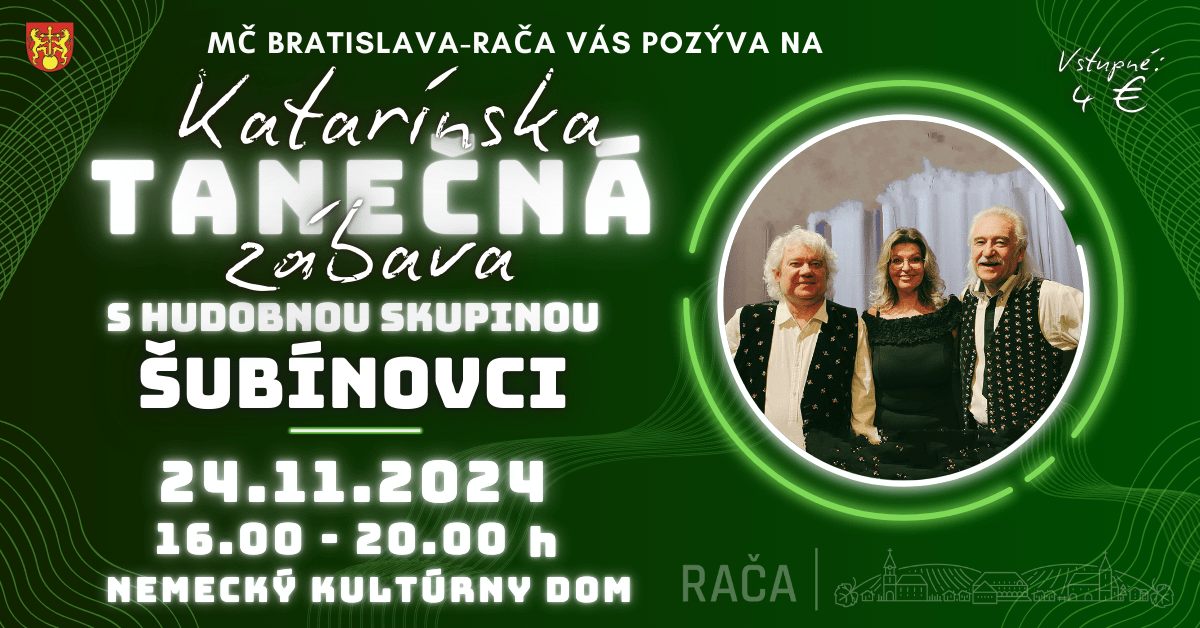 Katarínska tanečná zábava so Šubínovcami