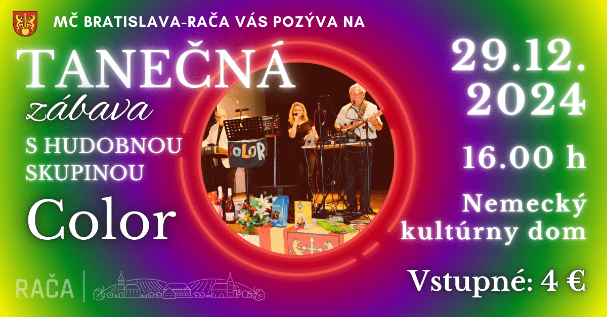 Predsilvestrovská tanečná zábava s HS COLOR