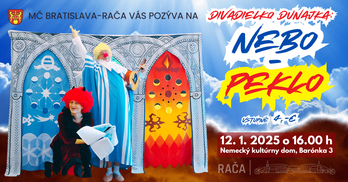 Divadielko DUNAJKA prichádza s hrou o anjelovi a čertovi