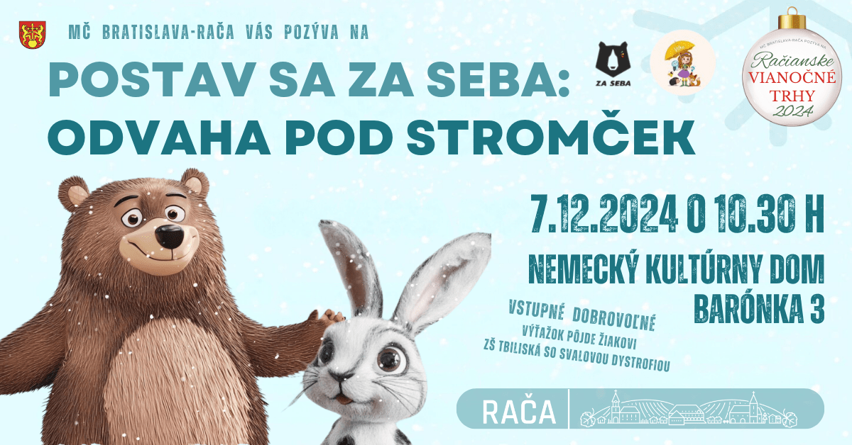Predstavenie „Odvaha pod stromček“ podporí ušľachtilý cieľ