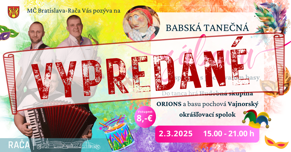 Fašiangová babská tanečná zábava s pochovaním basy