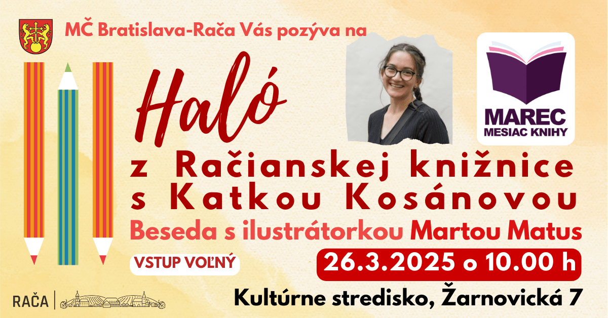 Ilustrátorka Marta Matus hosťom Račianskej knižnice