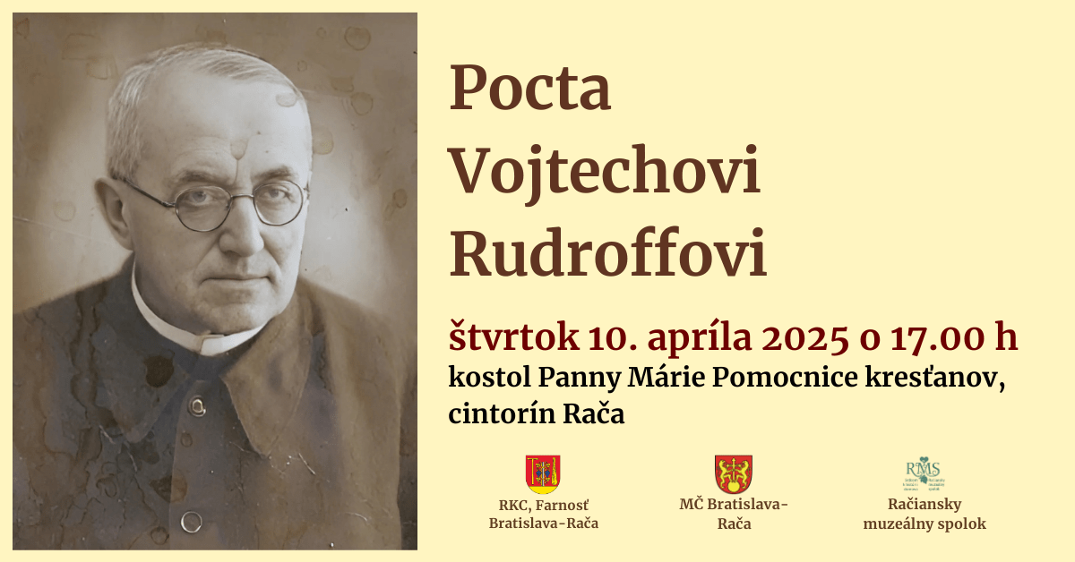 Spomienka na kňaza Vojtecha Rudroffa