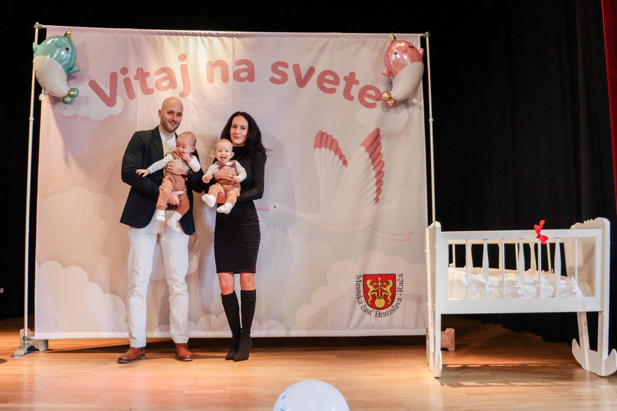 Uvítanie do života 8.4.2025 – Mestská časť Bratislava-Rača
