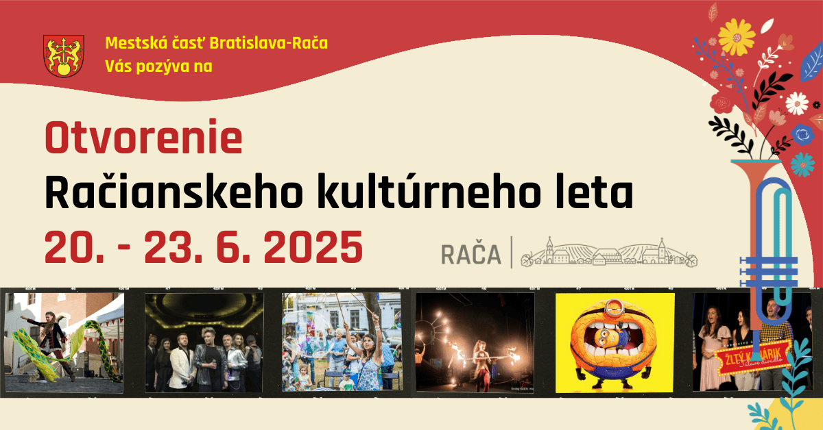 Otvorenie Račianskeho kultúrneho leta – program