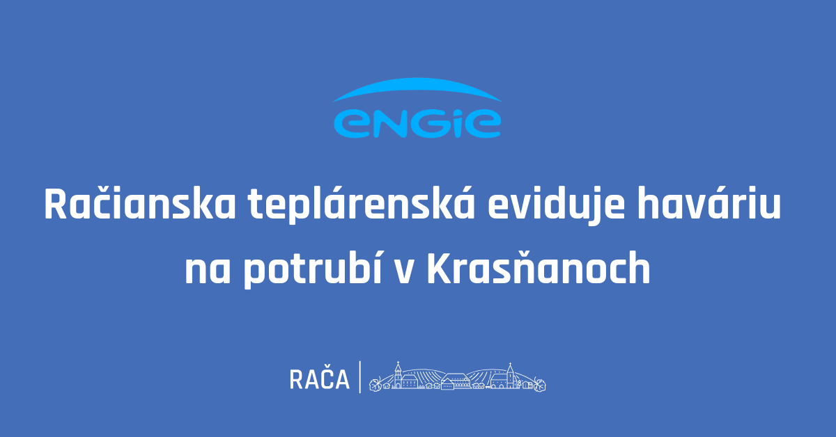 Výpadok dodávky teplej vody v Krasňanoch