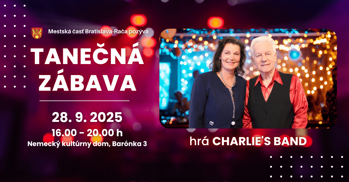 Septembrová tanečná zábava s Charlie’s Band