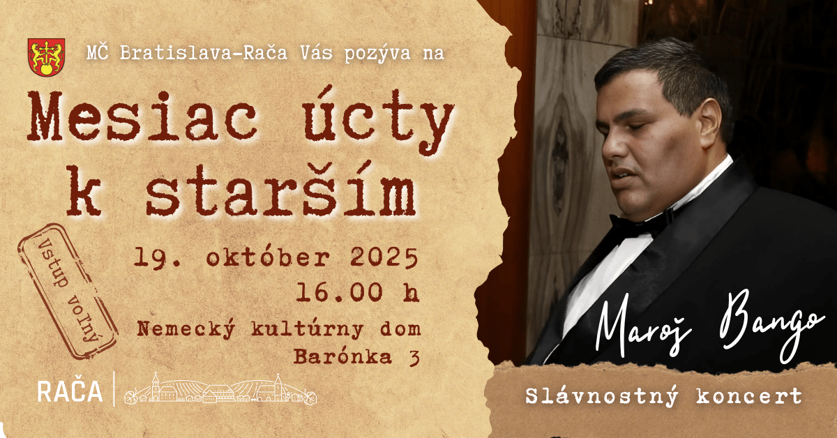 Slávnostný koncert pre našich seniorov