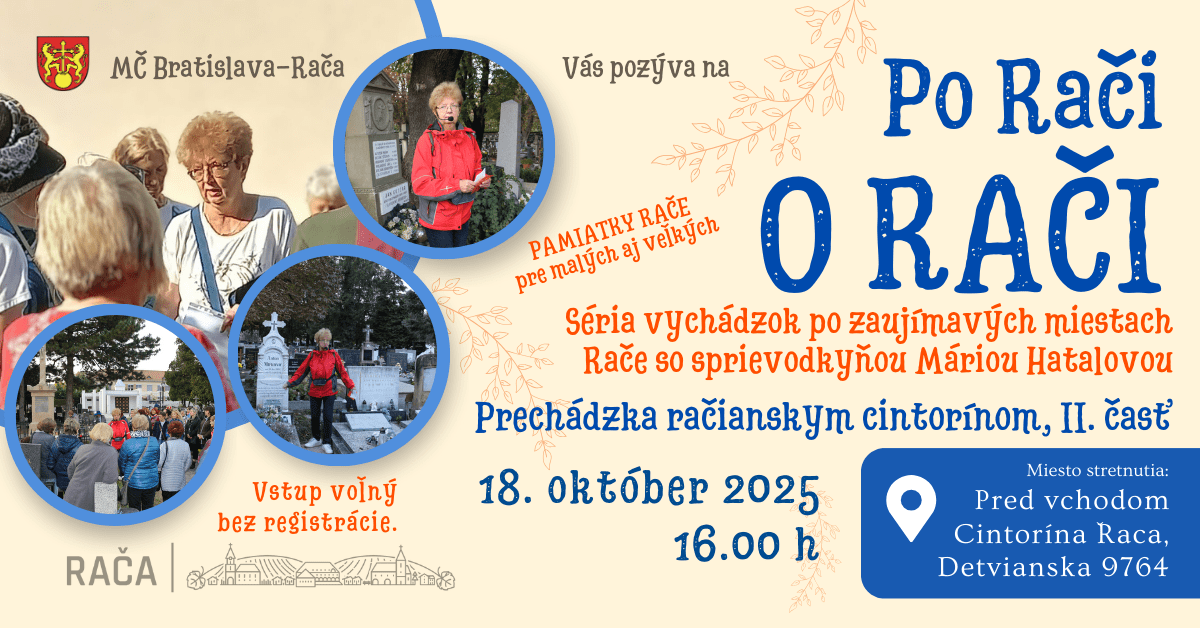 Objavte príbehy račianskeho cintorína