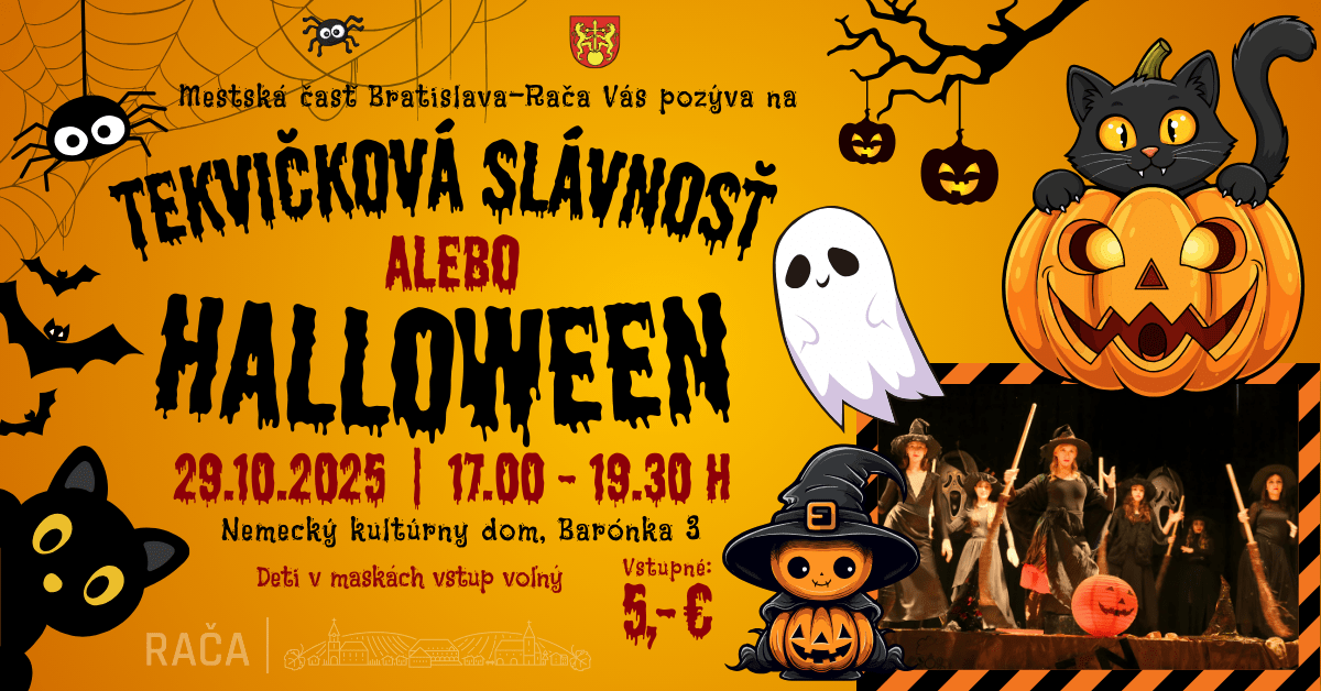 Tekvičková slávnosť a Halloween v Rači