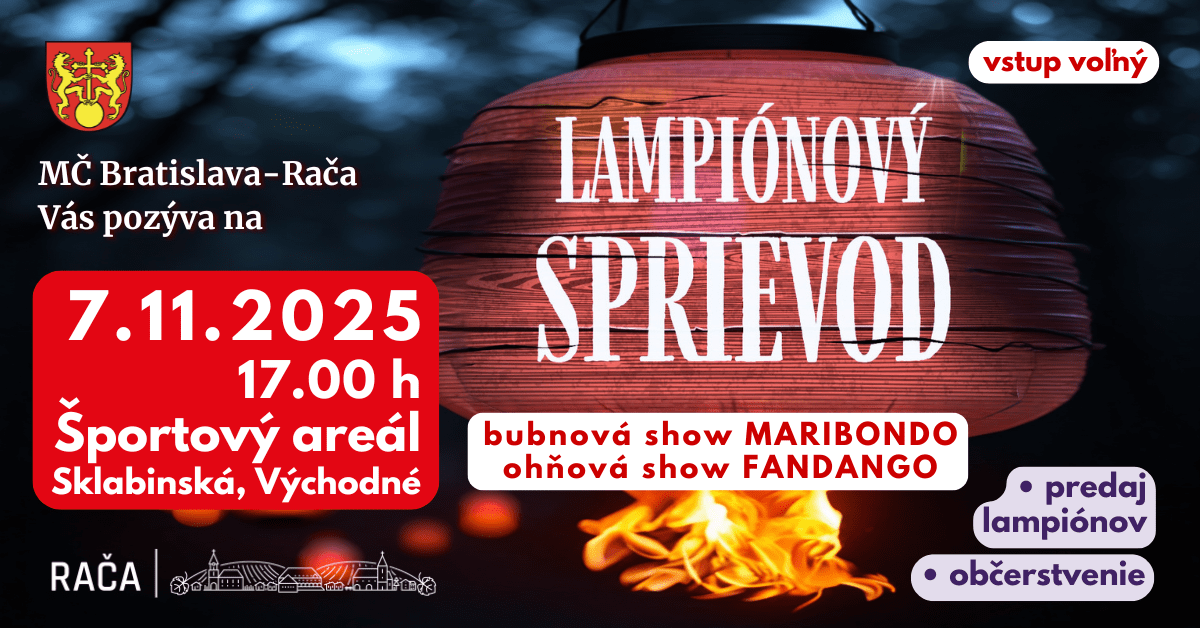 Lampiónový sprievod rozjasní Rendez