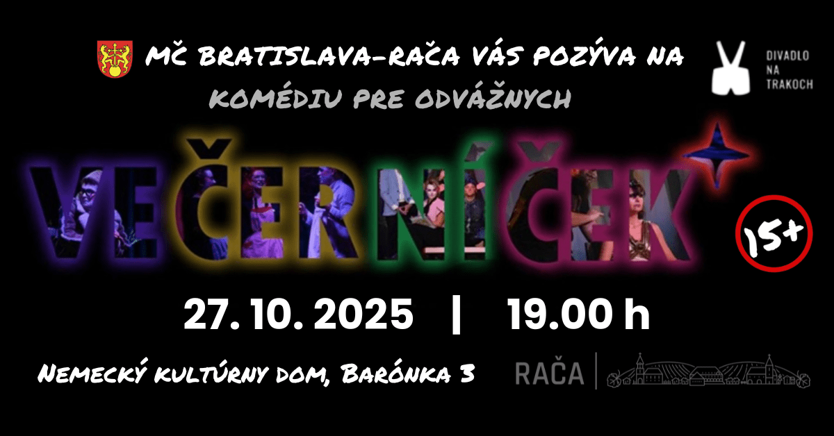 Večerníček – divadelná komédia pre dospelých