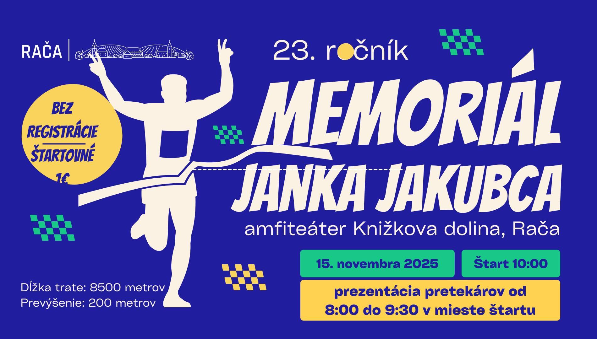 Bežecký memoriál Janka Jakubca 2025