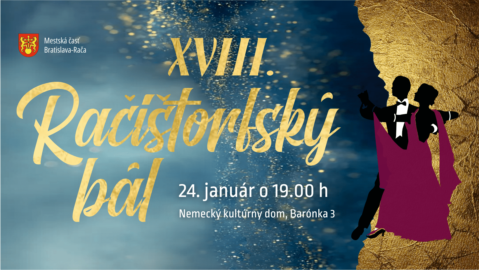XVIII. Račištorfský bál – pozvánka
