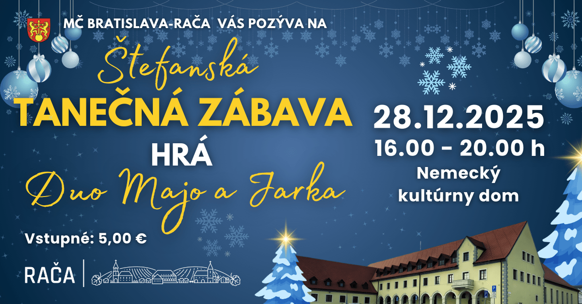 Štefanská zábava s Majom a Jarkou