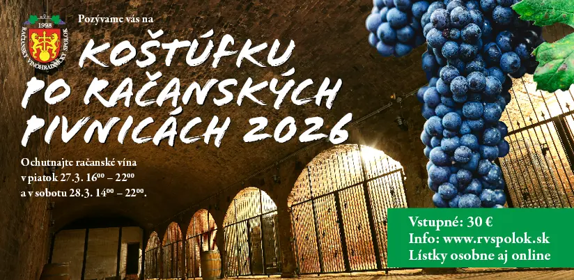 Koštúfka po račanských pivniciach 2026