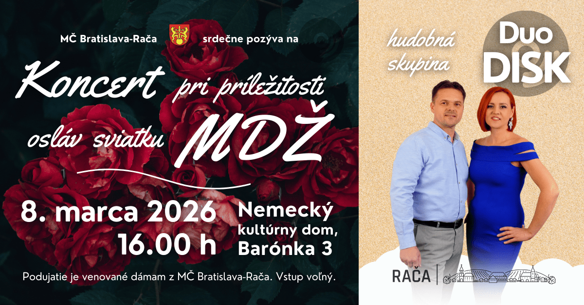 Koncert Dua DISK bude venovaný dámam