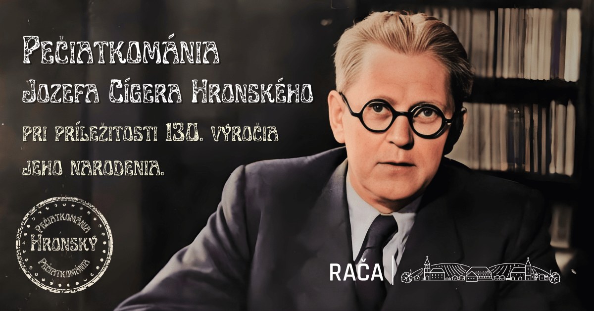 Pečiatkománia Jozefa Cígera Hronského