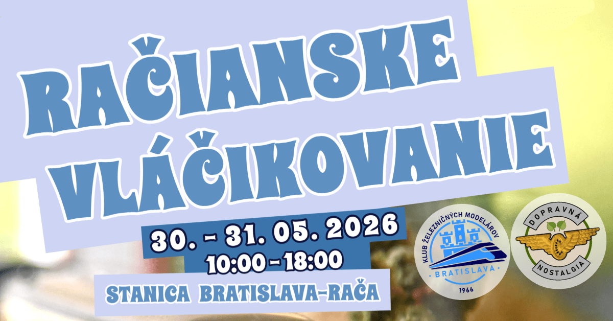 „Račianske vláčikovanie“ v stanici Rača