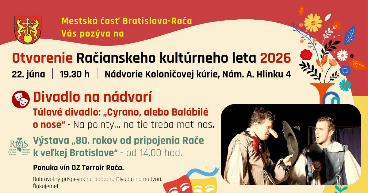 Cyrano na nádvorí Koloničovej kúrie