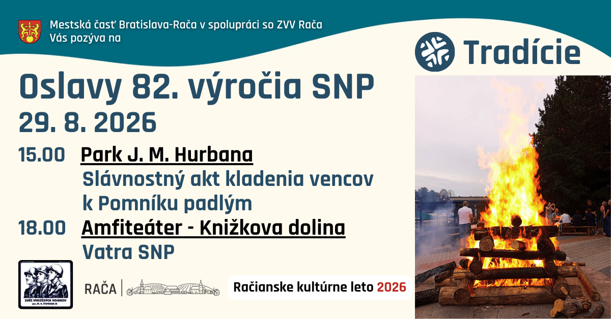 Oslavy 82. výročia SNP v Rači