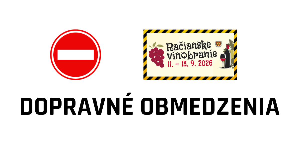 Dopravné obmedzenia počas Vinobrania