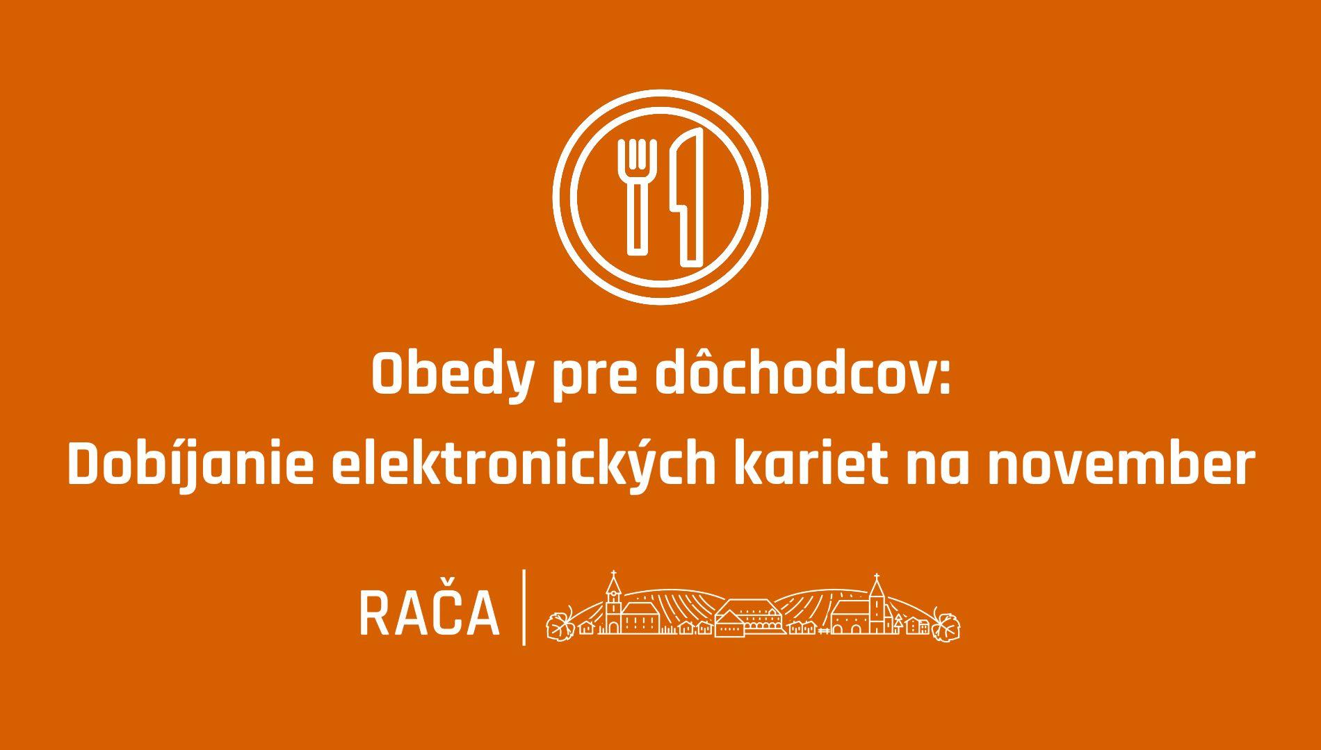 Obedy pre dôchodcov na mesiac november