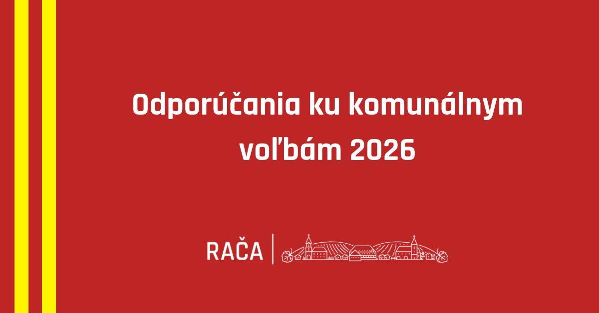 Odporúčania pre voličov ku komunálnym voľbám