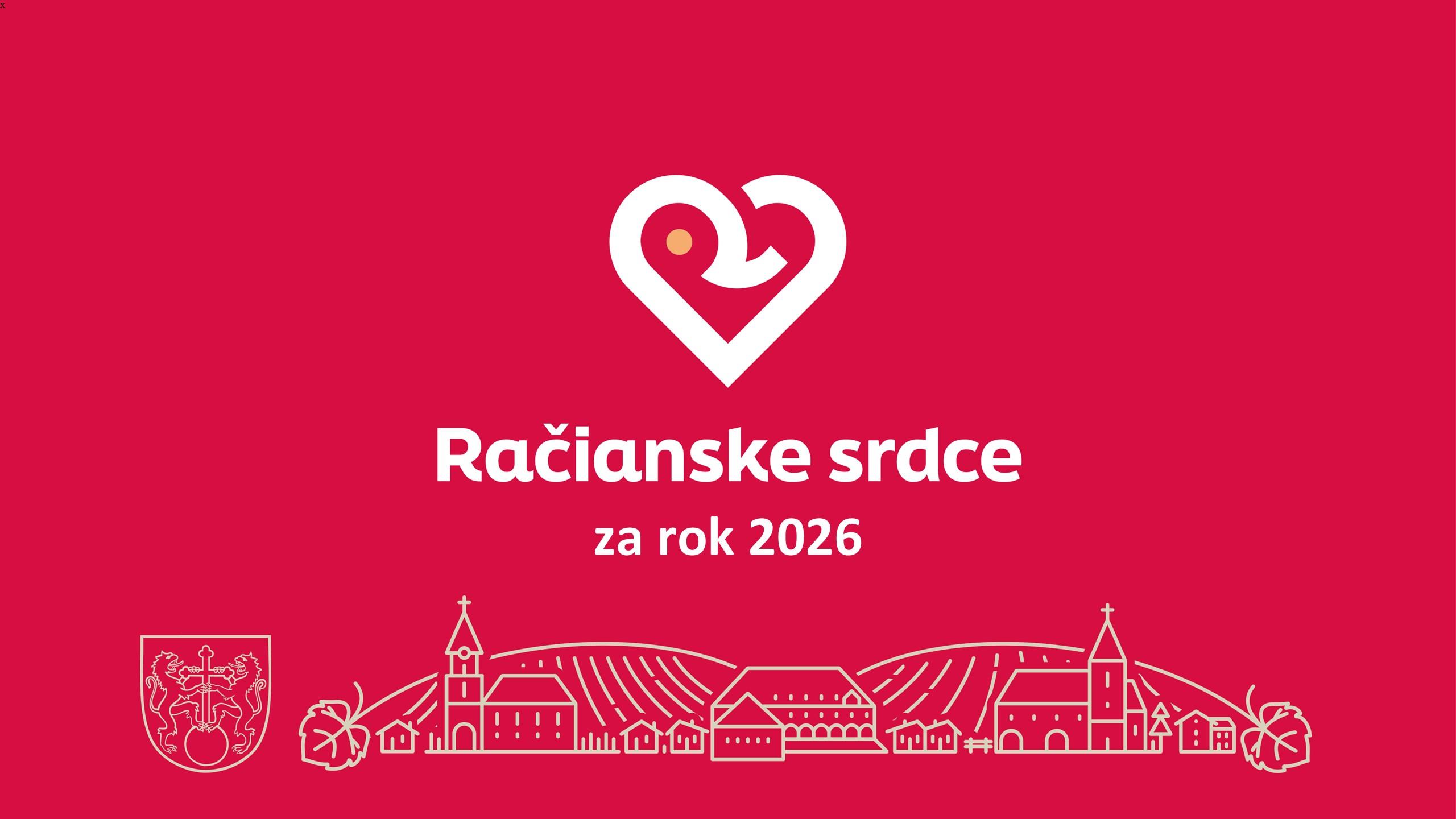 Navrhnite nominácie na Račianske srdce 2026